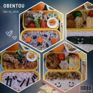 12月前半のお弁当