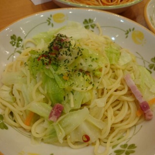 キャベツのペペロンチーノ