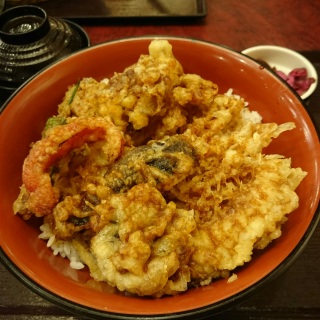 #野菜天丼