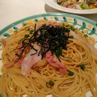 #ホタテとパンチェッタのバター醤油