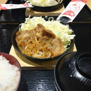 #しょうが焼き定食