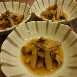 レンジで3分エリンギの副菜