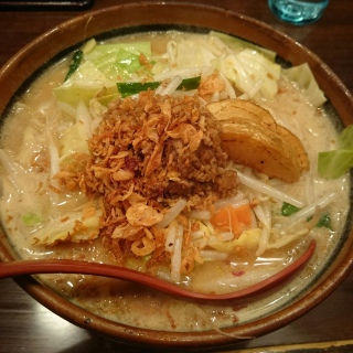 北海道味噌野菜ラーメン