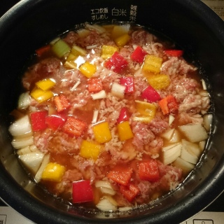 炊き込みご飯仕込み完了