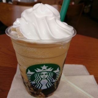 #コーヒージェリーアンドクリーミーバニラフラペチーノ